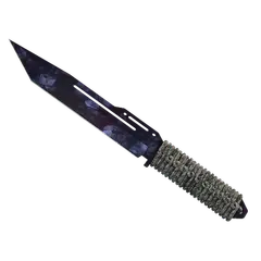 Paracord Knife Doppler Black Pearl