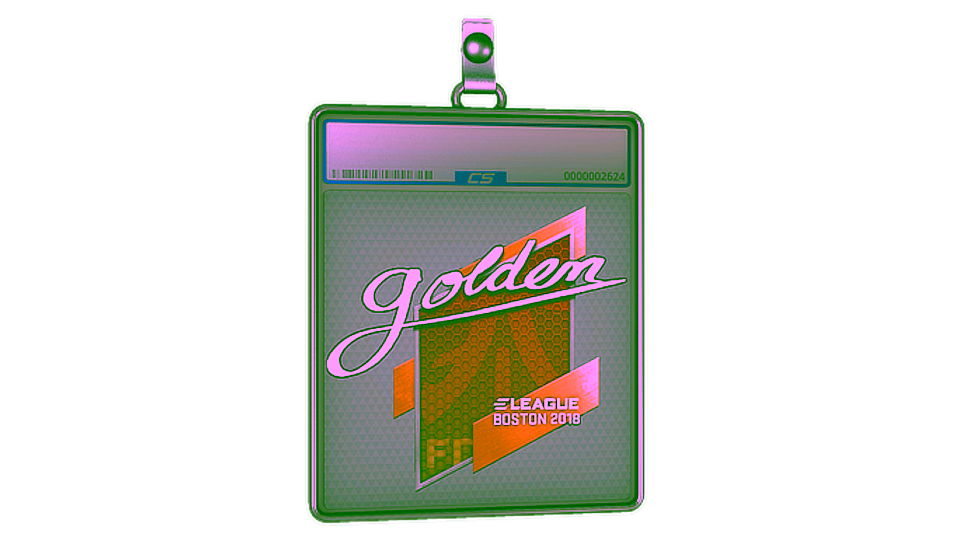 Wyświetl dla Sticker Slab | Golden | Boston 2018