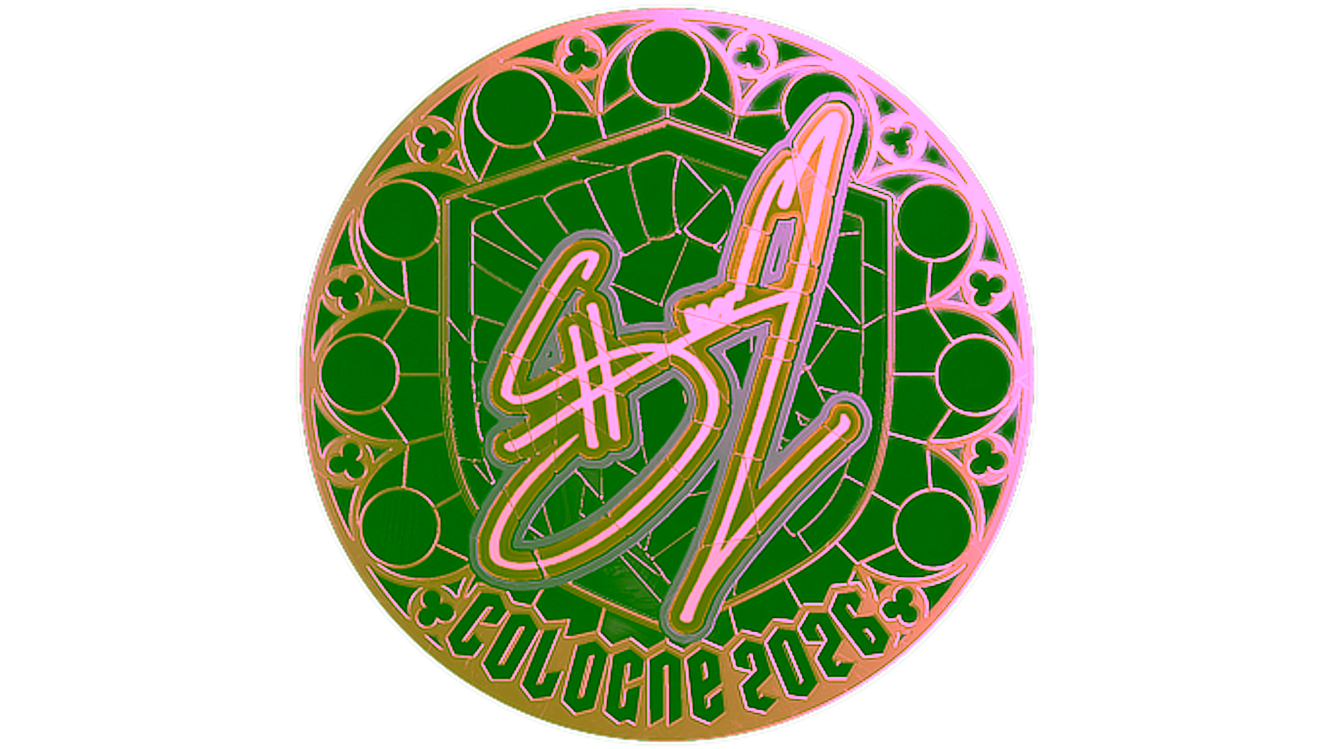 Display for Sticker | siuhy (Gold) | Cologne 2026