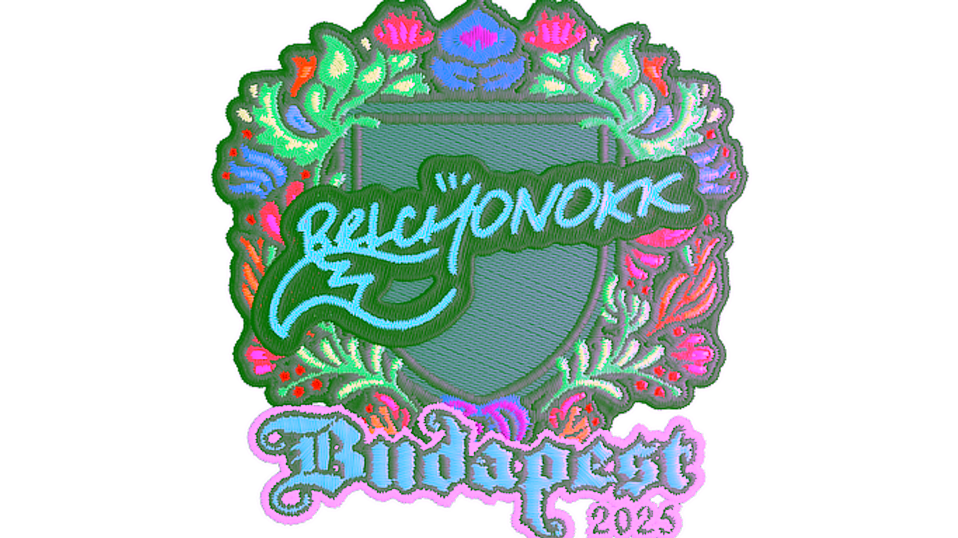 Anzeige für Sticker | BELCHONOKK (Embroidered) | Budapest 2025