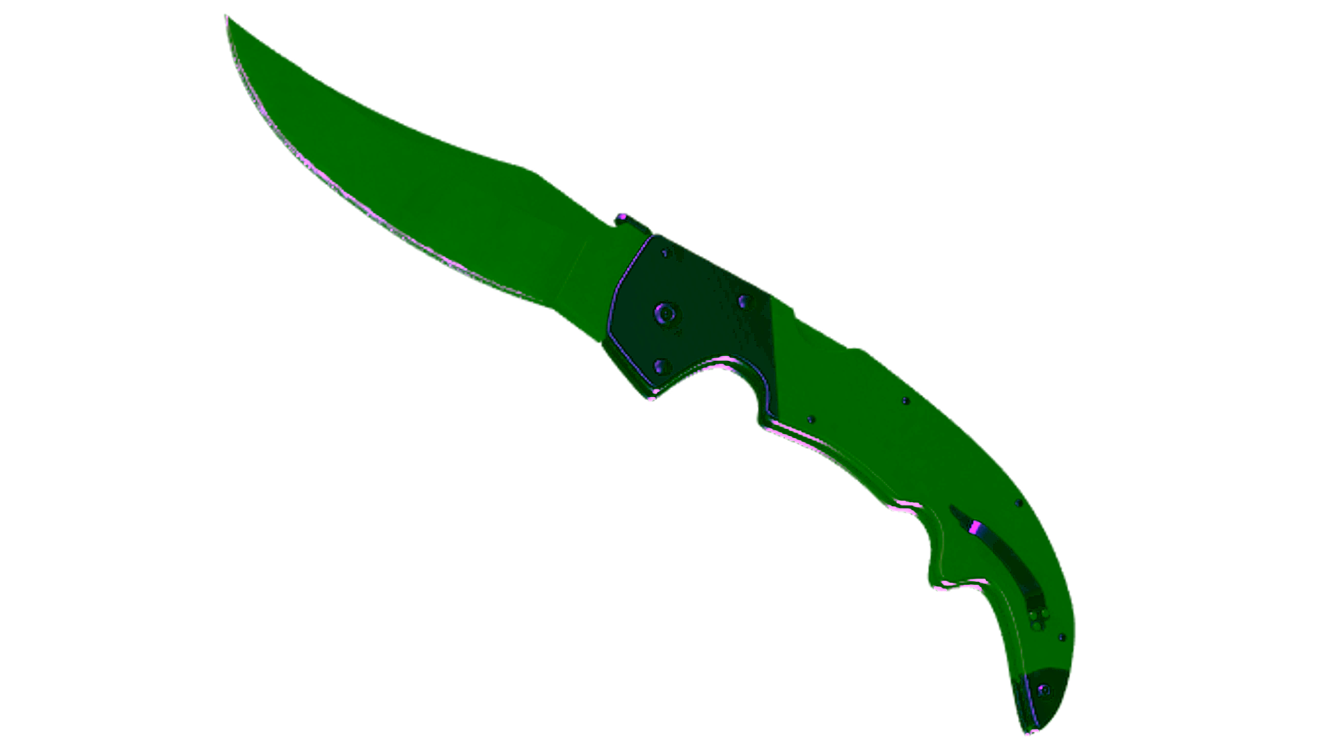 Display for ★ StatTrak™ Falchion Knife | Ultraviolet (Factory New)