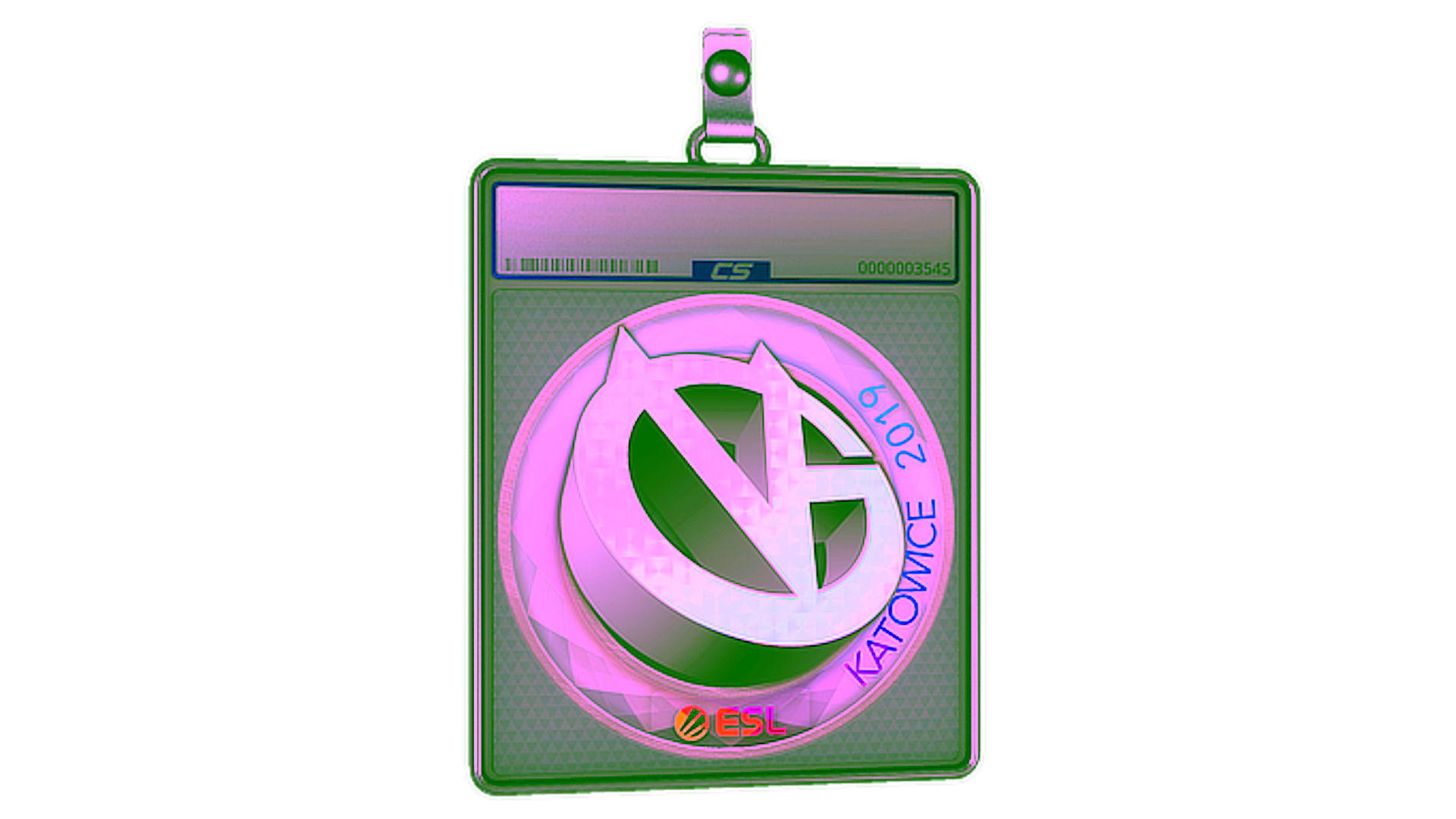 Display for Sticker Slab | ViCi Gaming (Holo) | Katowice 2019