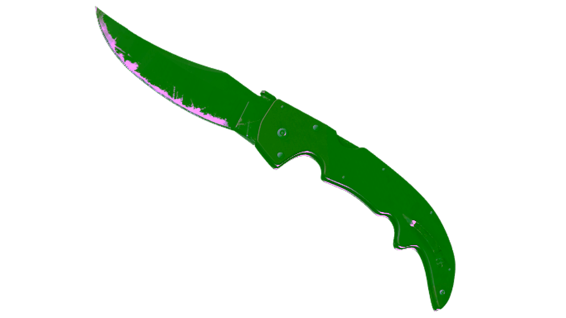 Affichage pour ★ StatTrak™ Falchion Knife | Night (Well-Worn)