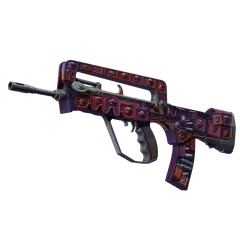 StatTrak™ FAMAS | Rapid Eye Movement (Well-Worn)