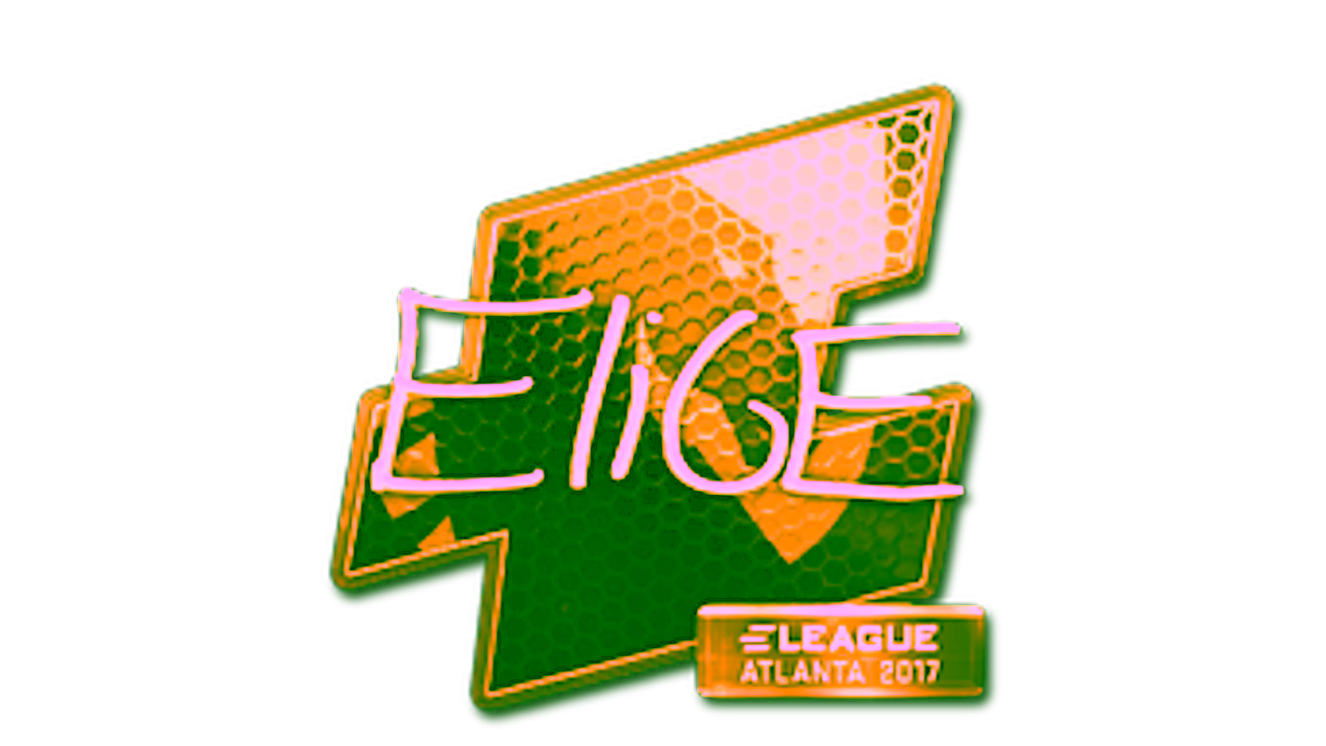 Display for Sticker | EliGE (Gold) | Atlanta 2017