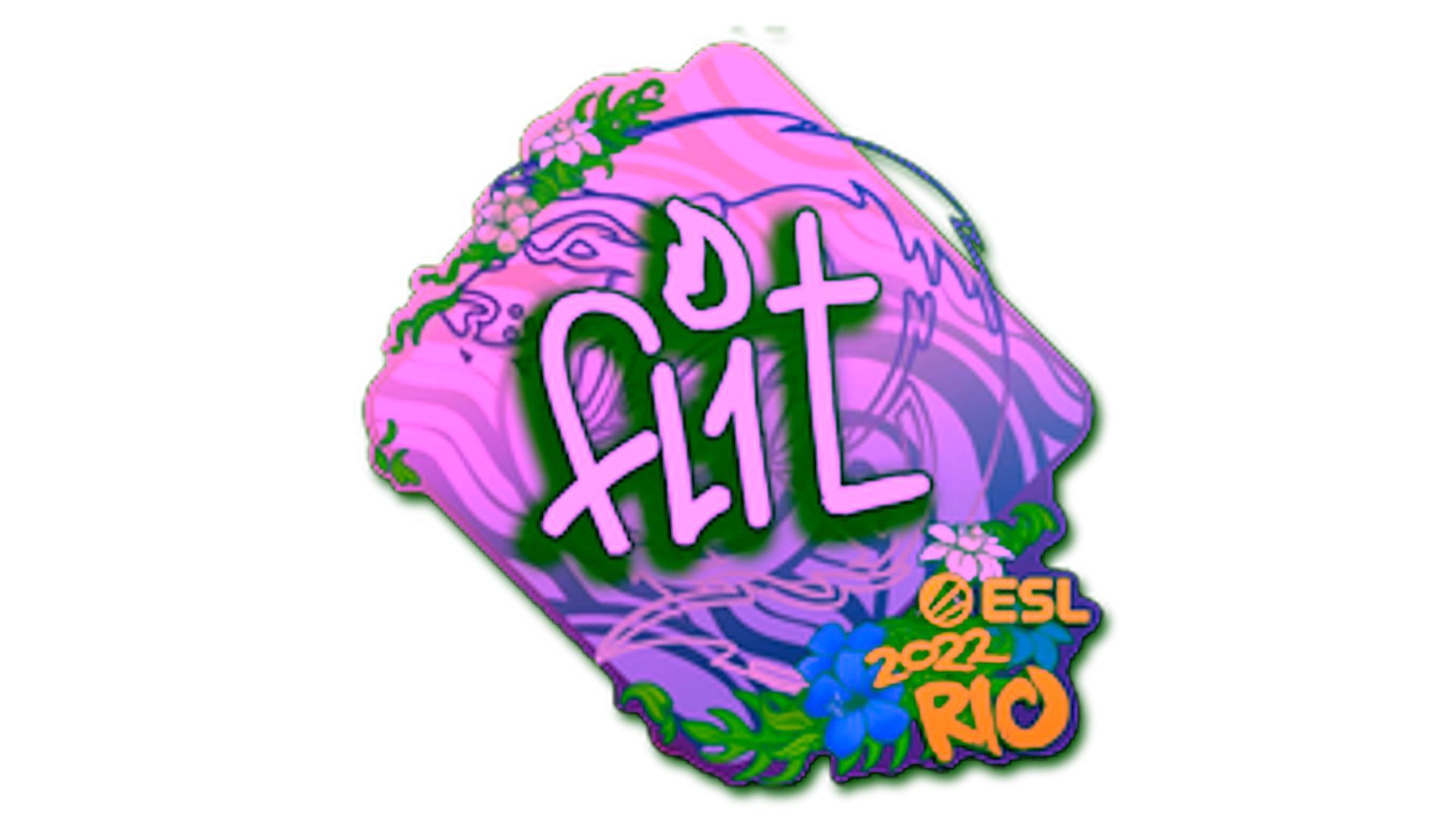 Display for Sticker | FL1T | Rio 2022