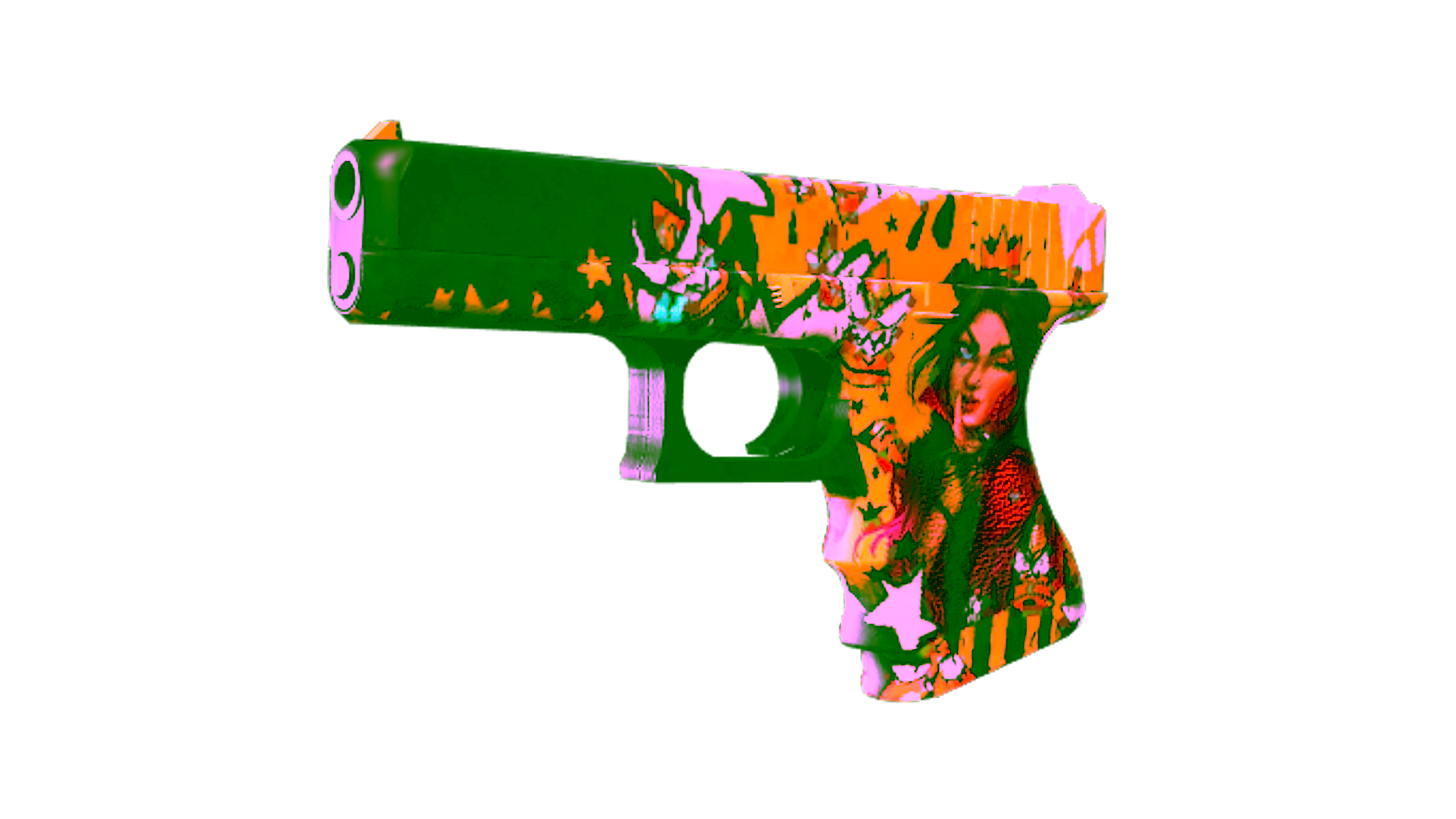 Display for StatTrak™ Glock-18 | Bullet Queen (Minimal Wear)
