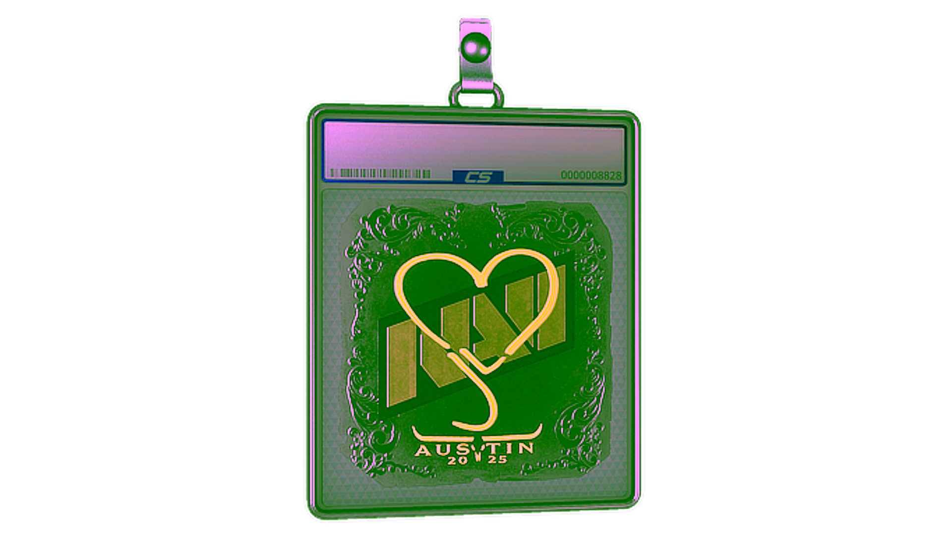 Exibição para Sticker Slab | jL (Foil) | Austin 2025