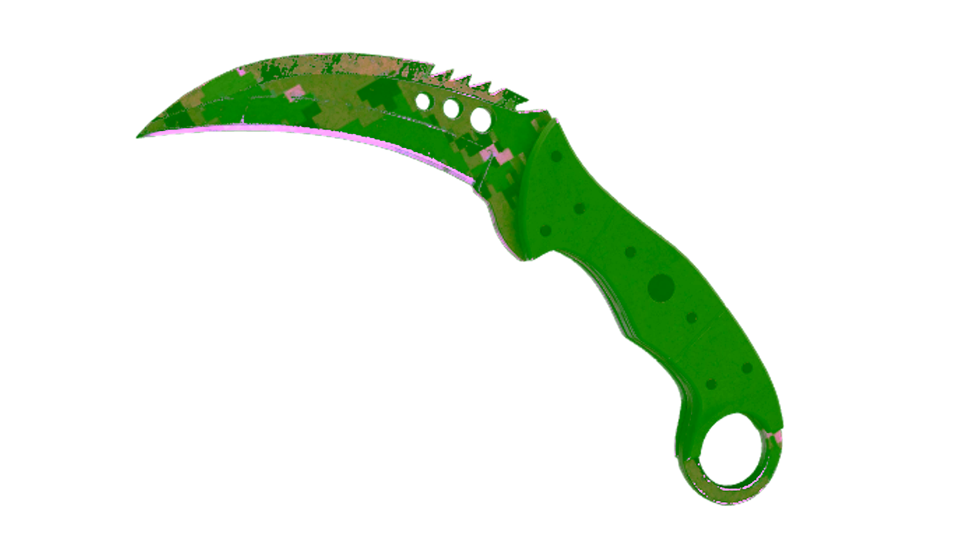 عرض لـ ★ StatTrak™ Talon Knife | Forest DDPAT (Field-Tested)