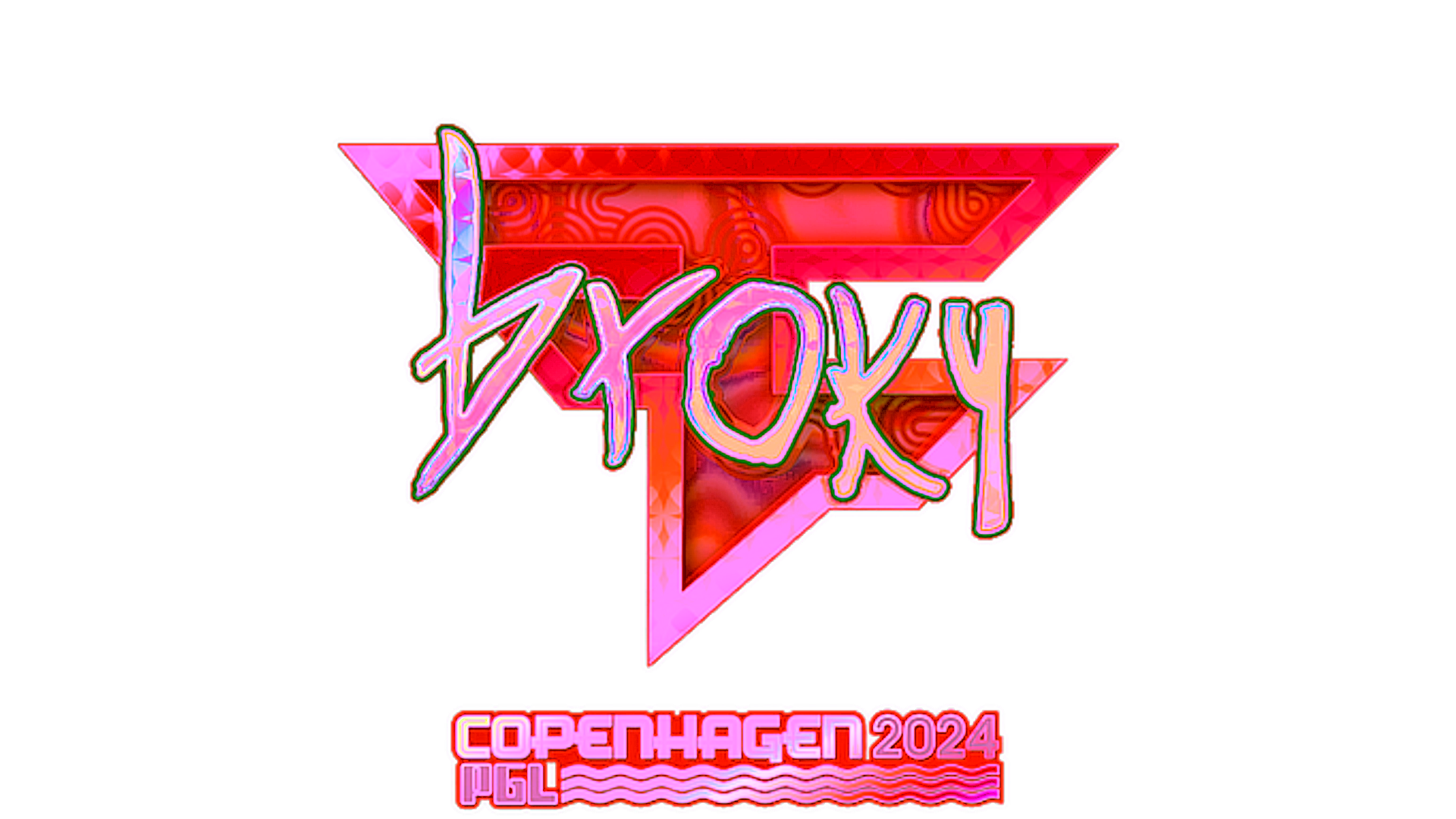 Anzeige für Sticker | broky (Holo) | Copenhagen 2024