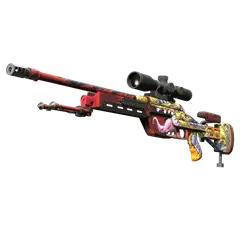 StatTrak™ SSG 08 | Bloodshot (Minimal Wear)