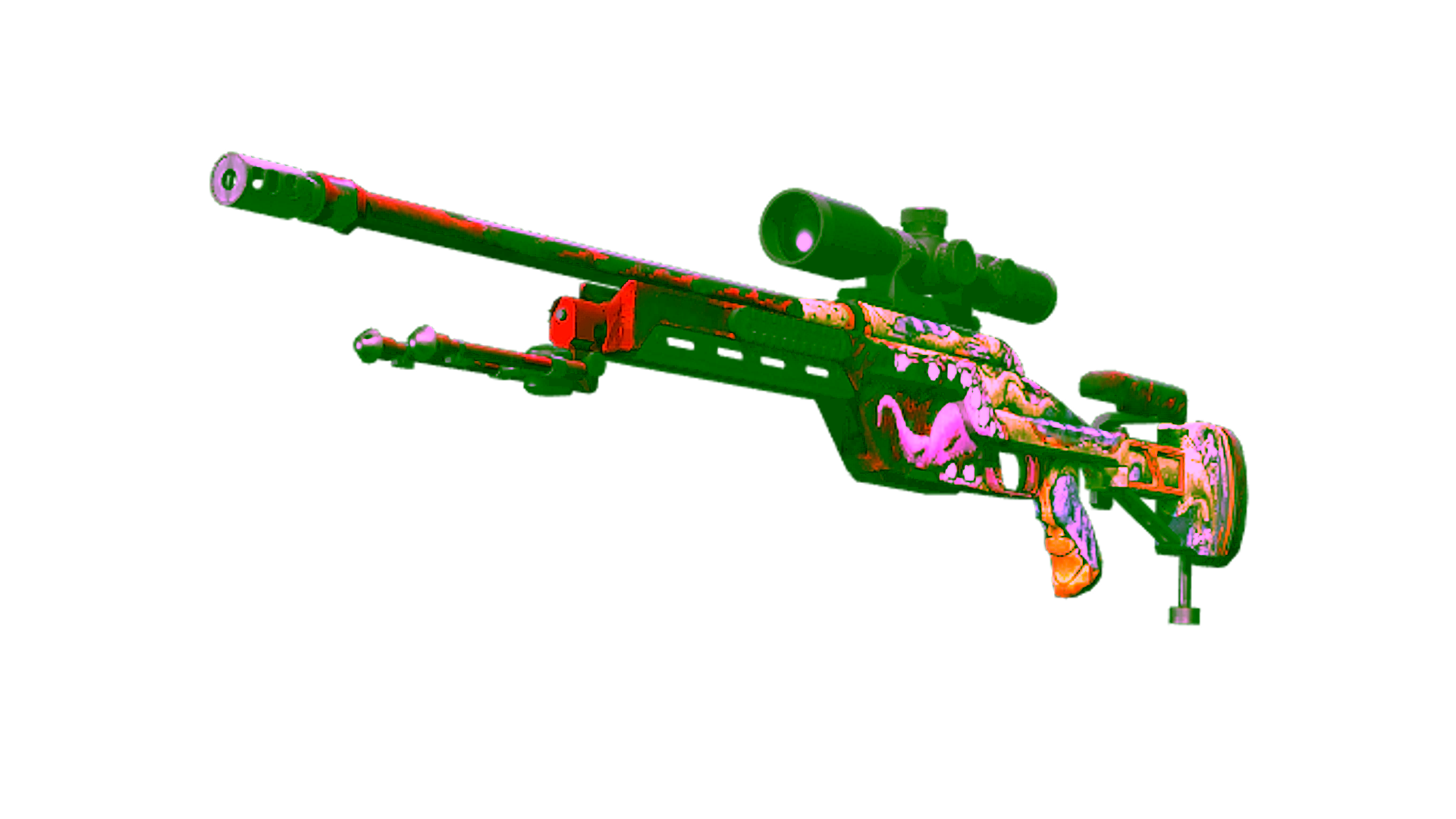 Display for StatTrak™ SSG 08 | Bloodshot (Minimal Wear)