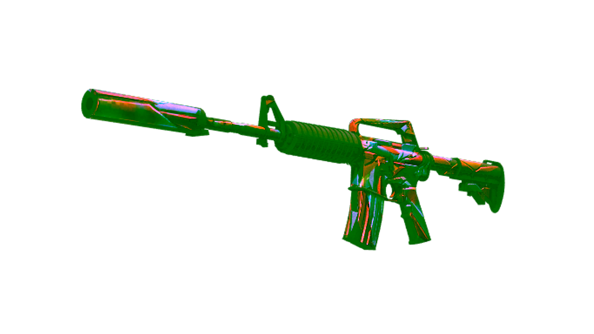 عرض لـ StatTrak™ M4A1-S | Leaded Glass (Well-Worn)