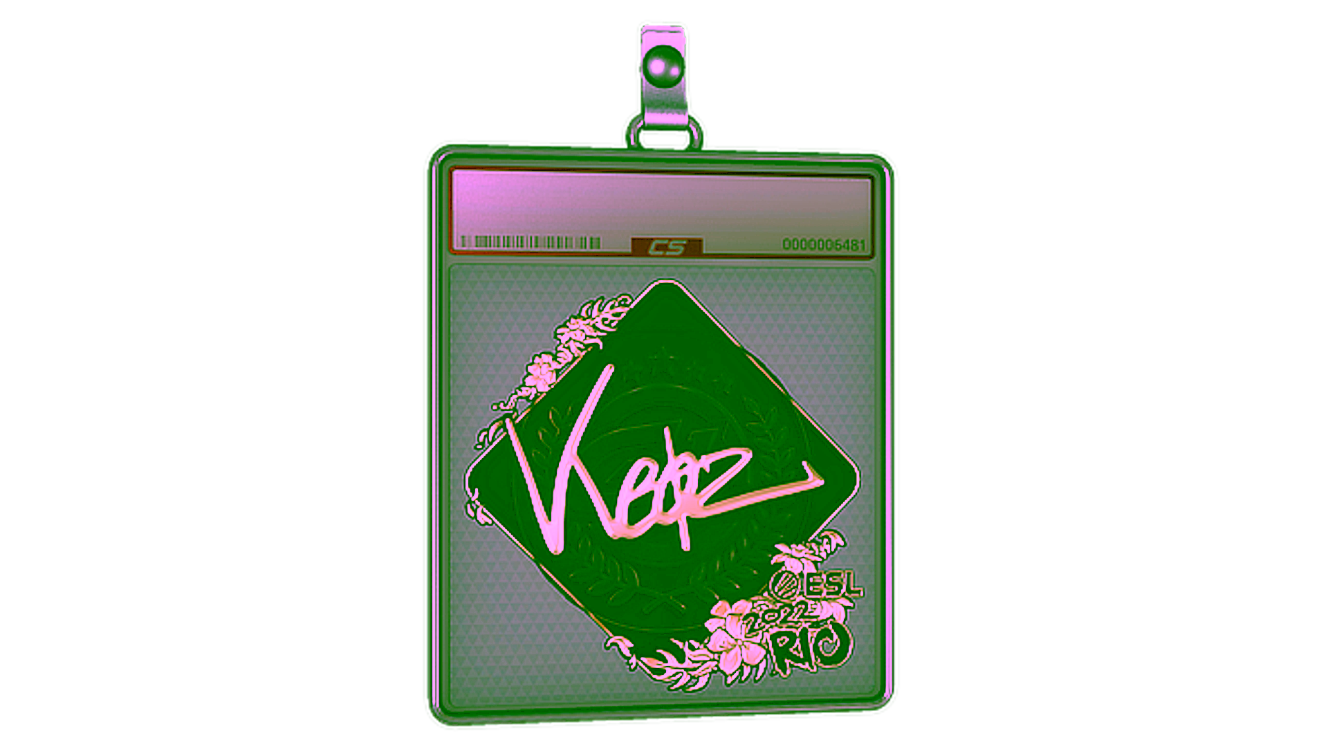 Display for Sticker Slab | Keoz (Gold) | Rio 2022