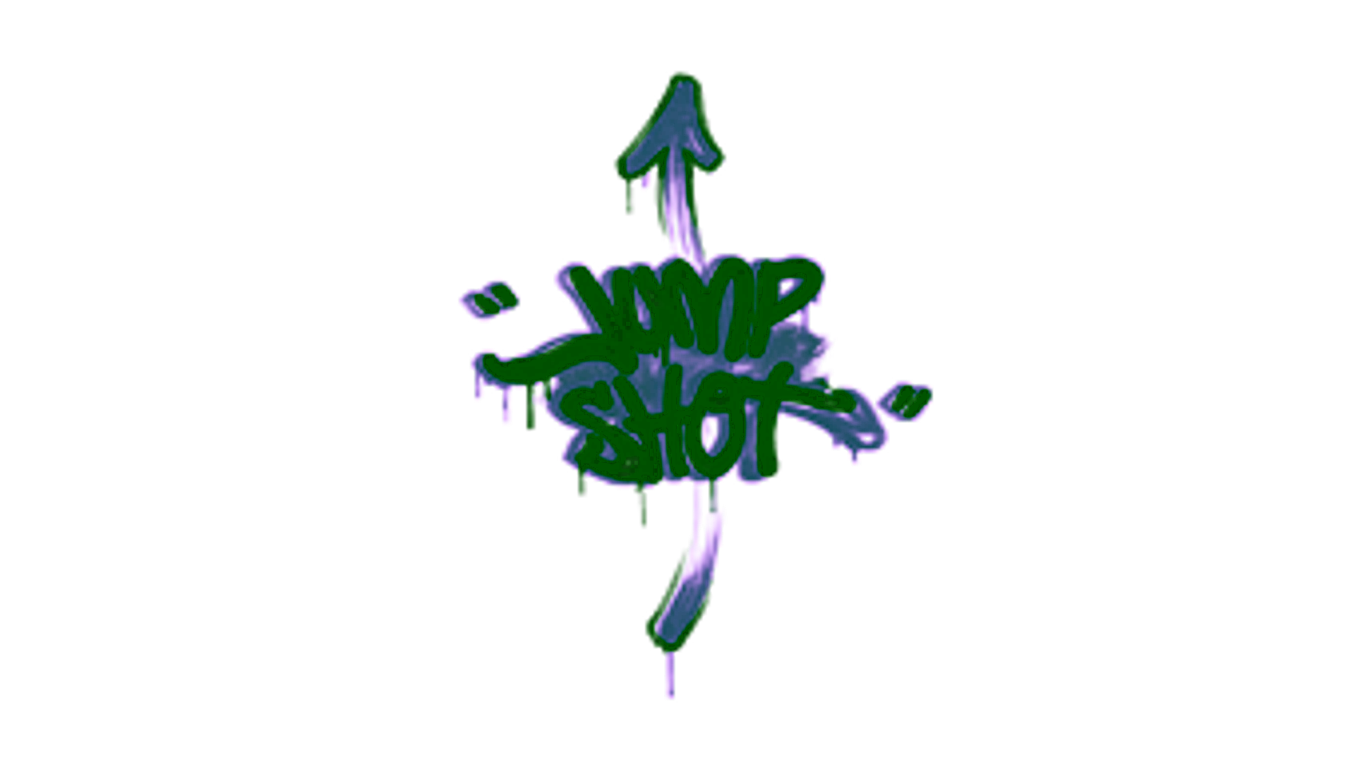 Display for Sealed Graffiti | Jump Shot (Monster Purple)