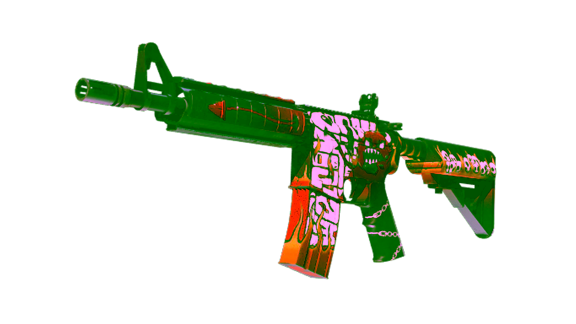 Display for M4A4 | Hellfire (Minimal Wear)