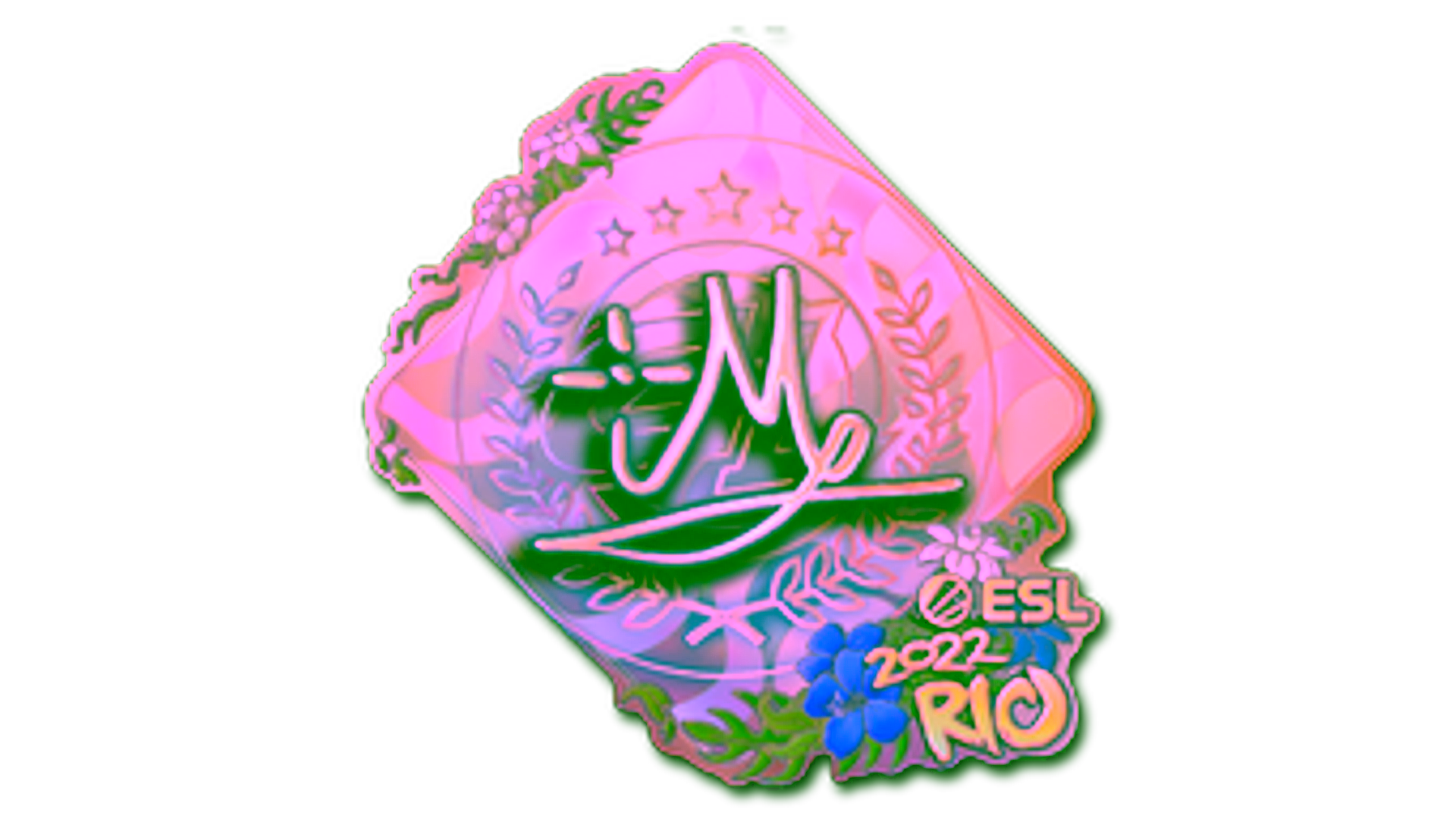 Visar för Sticker | iM (Holo) | Rio 2022