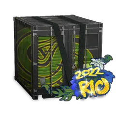 Rio 2022 Storage Unit with Glitter Stickers