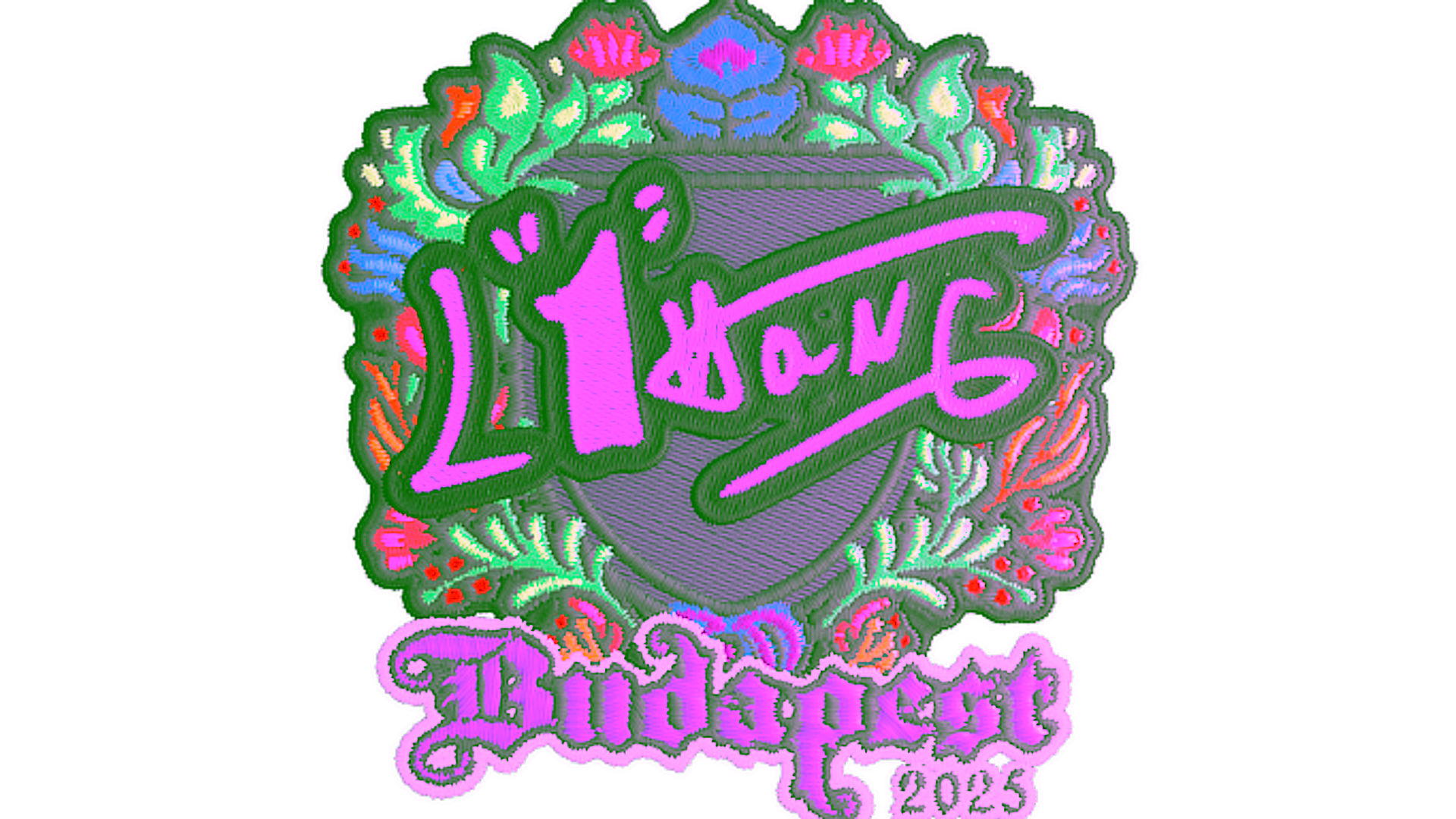 Anzeige für Sticker | L1haNg (Embroidered) | Budapest 2025