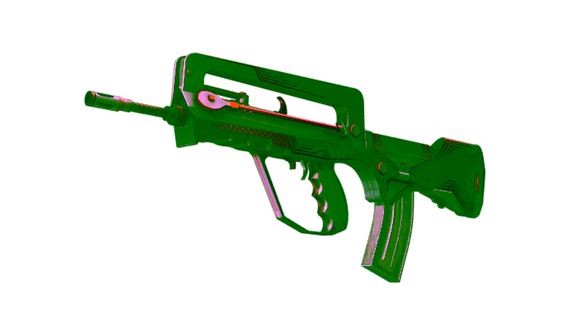 Visar för StatTrak™ FAMAS | Valence (Well-Worn)