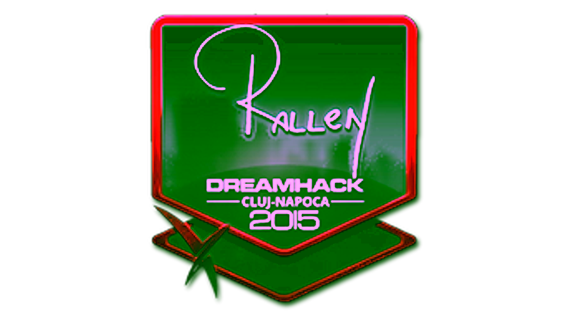 Display for Sticker | rallen (Foil) | Cluj-Napoca 2015