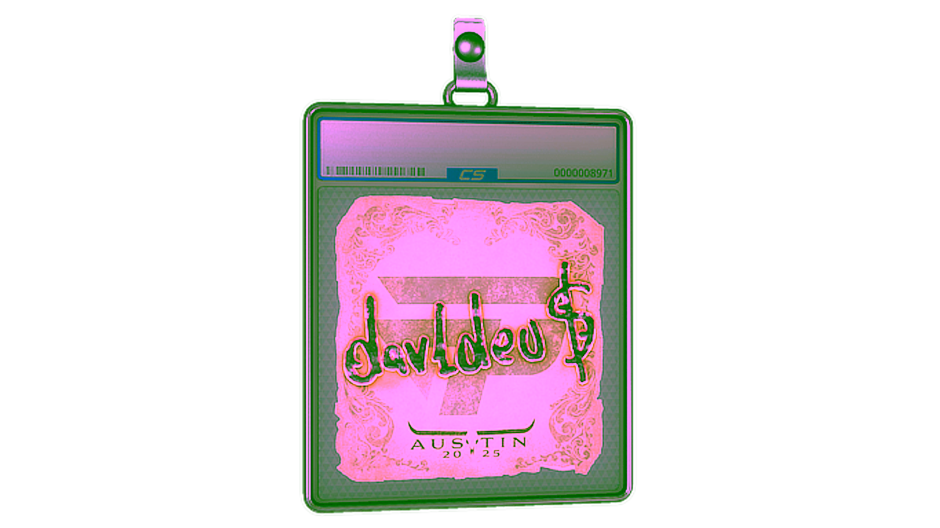 Display for Sticker Slab | dav1deuS | Austin 2025