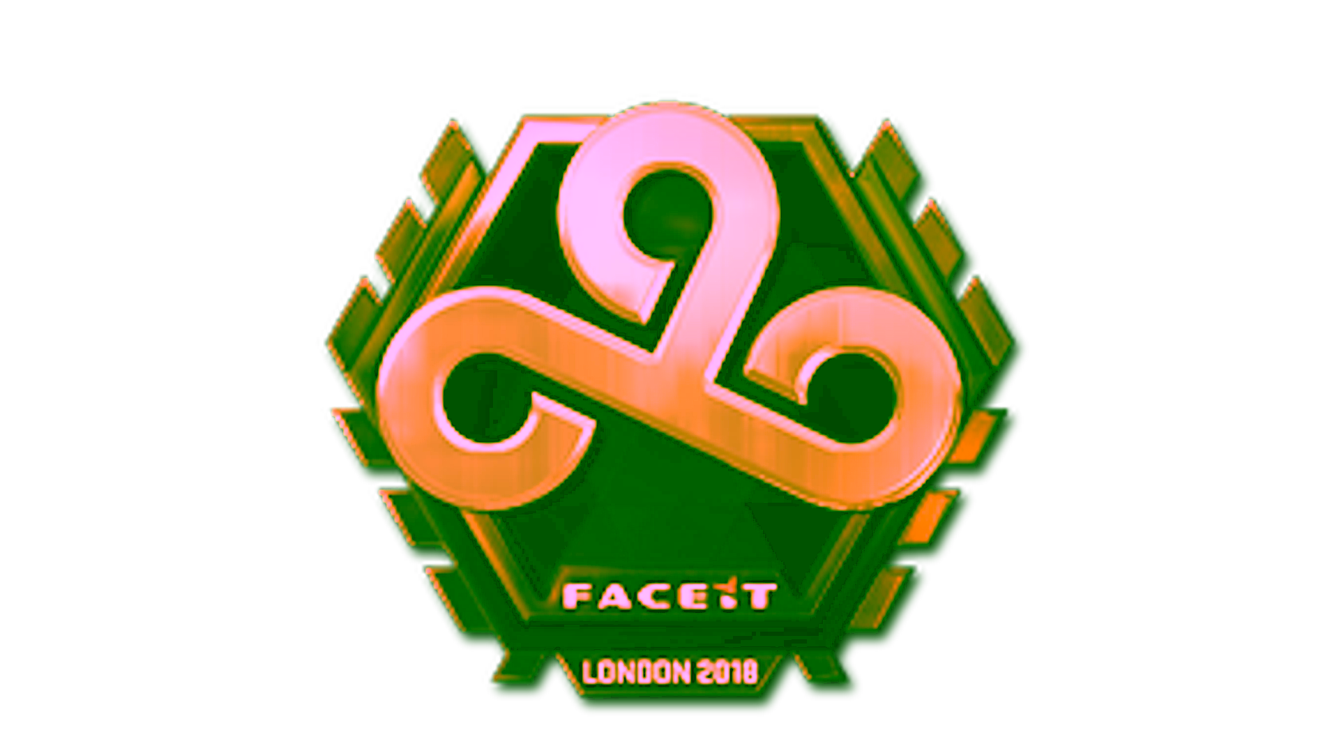Sticker | Cloud9 (Gold) | London 2018 için görüntü