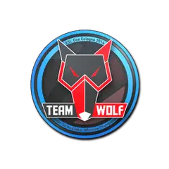 Sticker MTS GameGod Wolf Cologne 2014