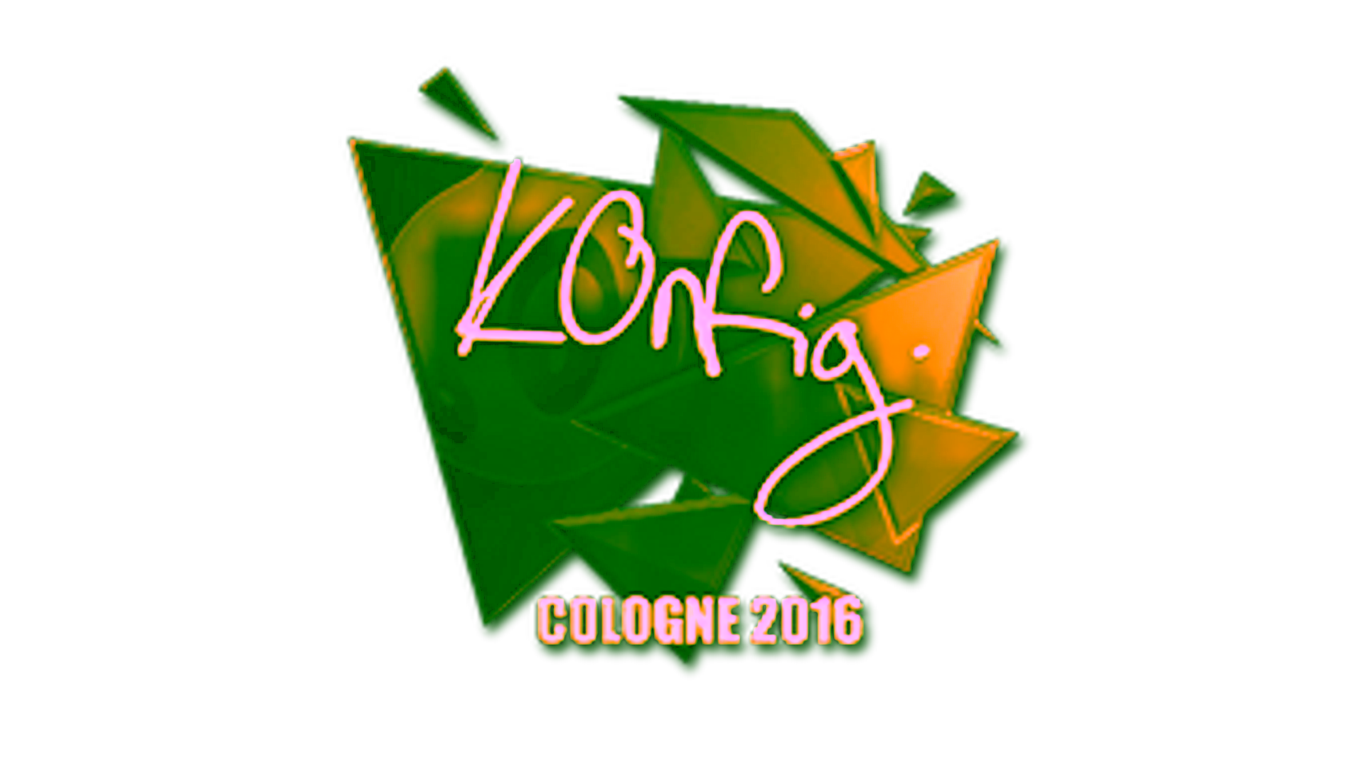 عرض لـ Sticker | k0nfig (Gold) | Cologne 2016