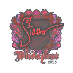 Sticker Staehr Budapest 2025