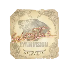 Sticker C4LLM3SU3 Austin 2025