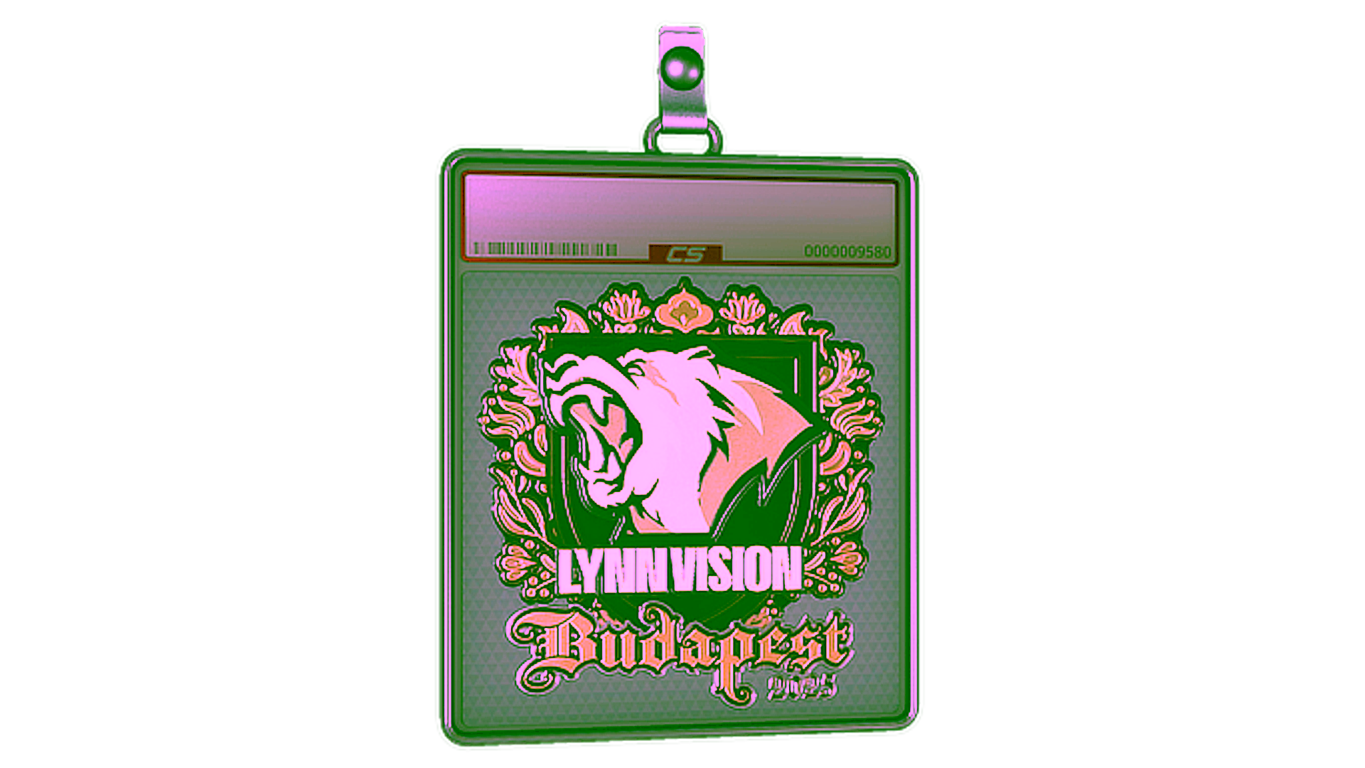 Mostrar para Sticker Slab | Lynn Vision (Gold) | Budapest 2025