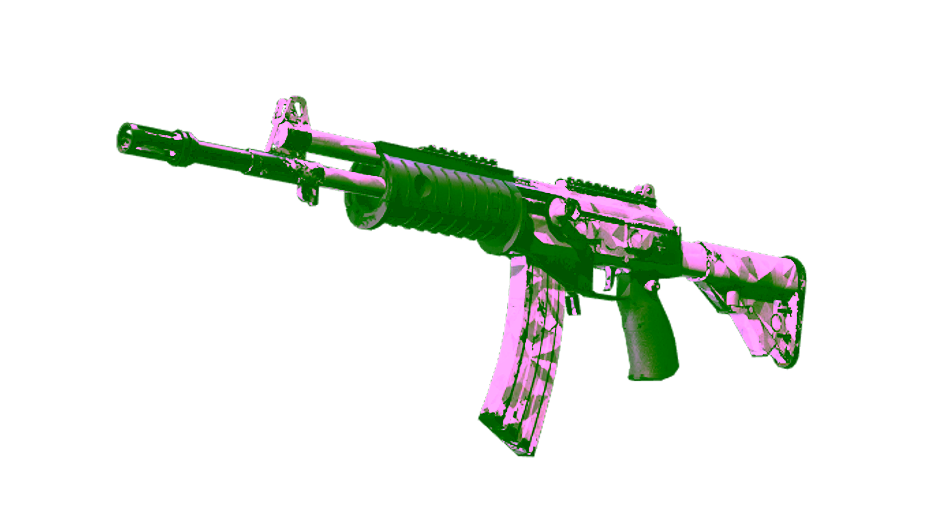 Anzeige für StatTrak™ Galil AR | Shattered (Well-Worn)
