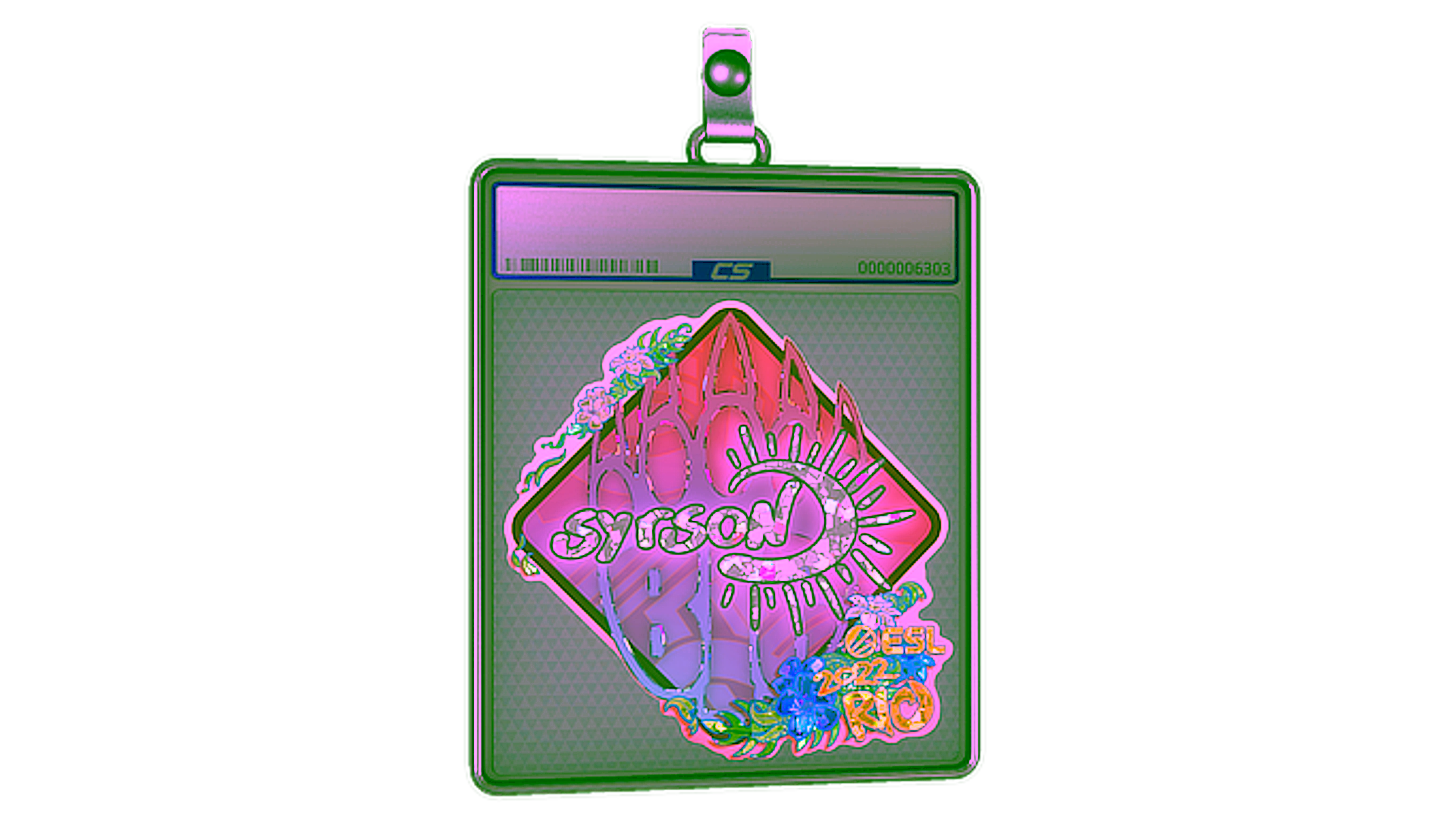 Display for Sticker Slab | syrsoN (Glitter) | Rio 2022