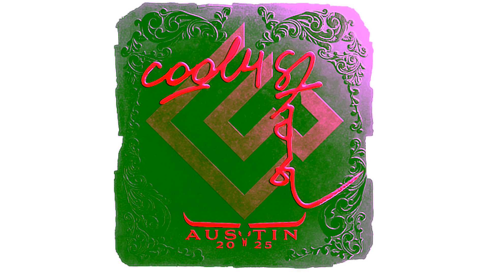 Display for Sticker | cool4st (Foil) | Austin 2025