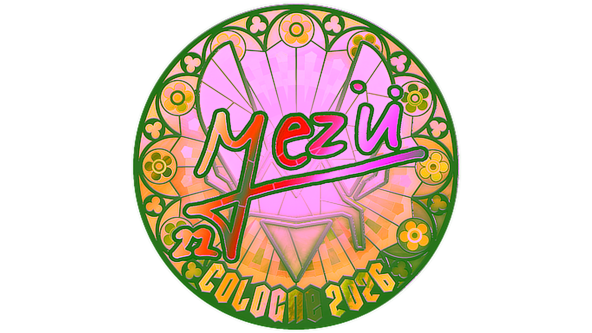 Display for Sticker | mezii (Holo) | Cologne 2026