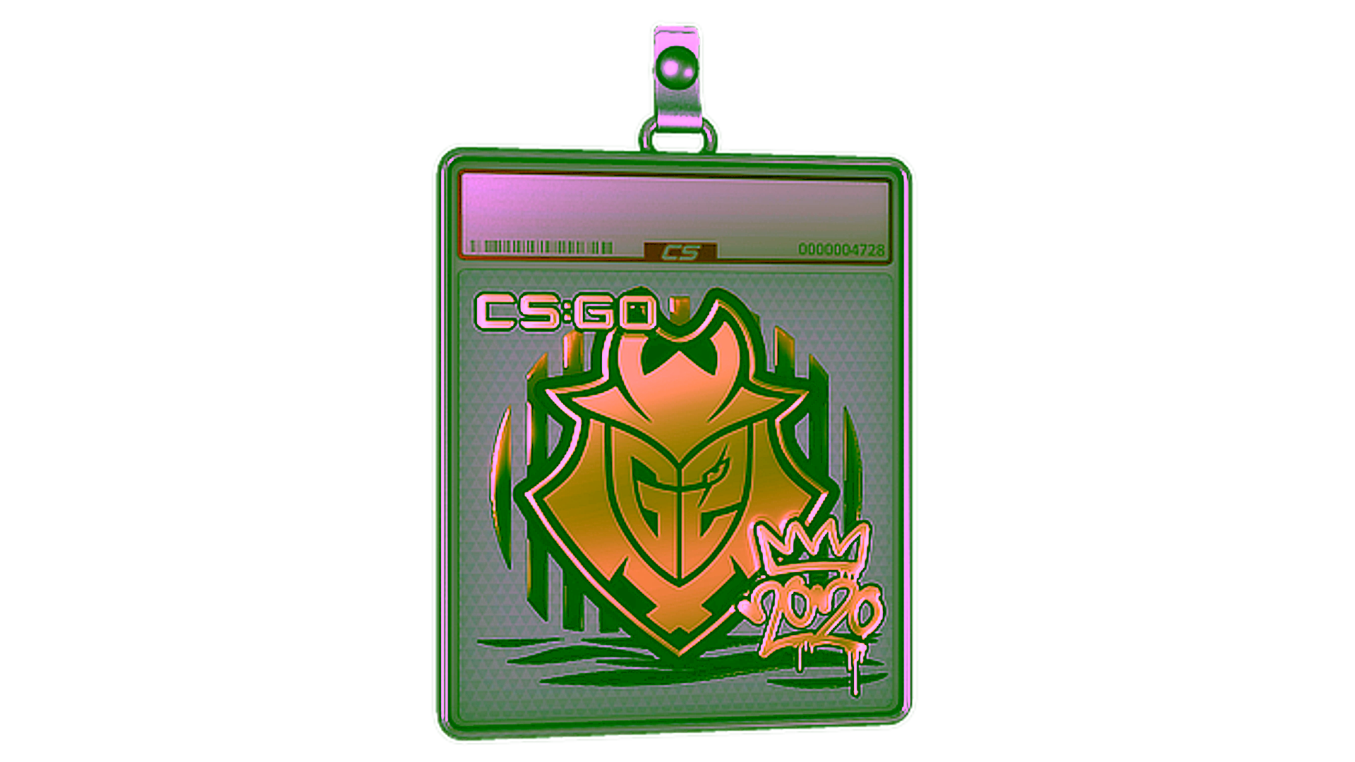 Exibição para Sticker Slab | G2 (Gold) | 2020 RMR