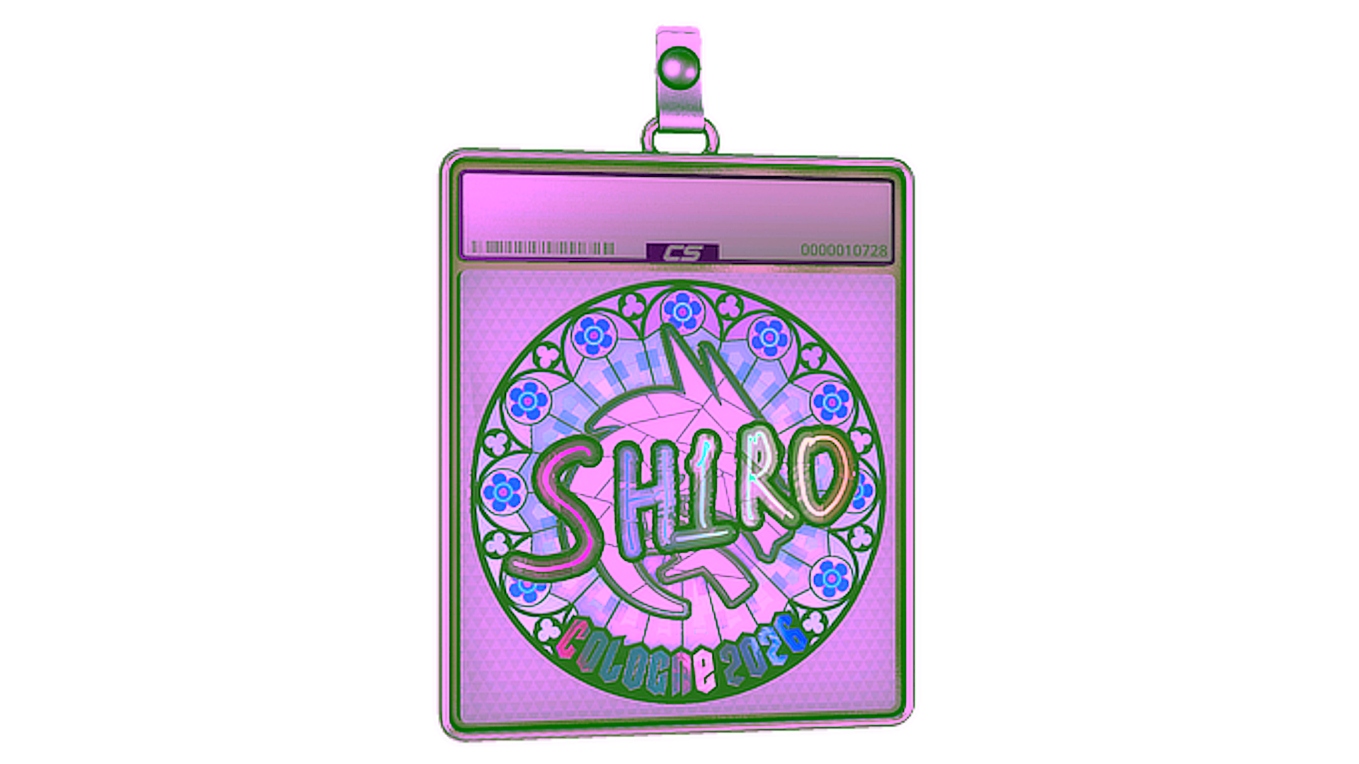Display for Sticker Slab | sh1ro (Holo) | Cologne 2026