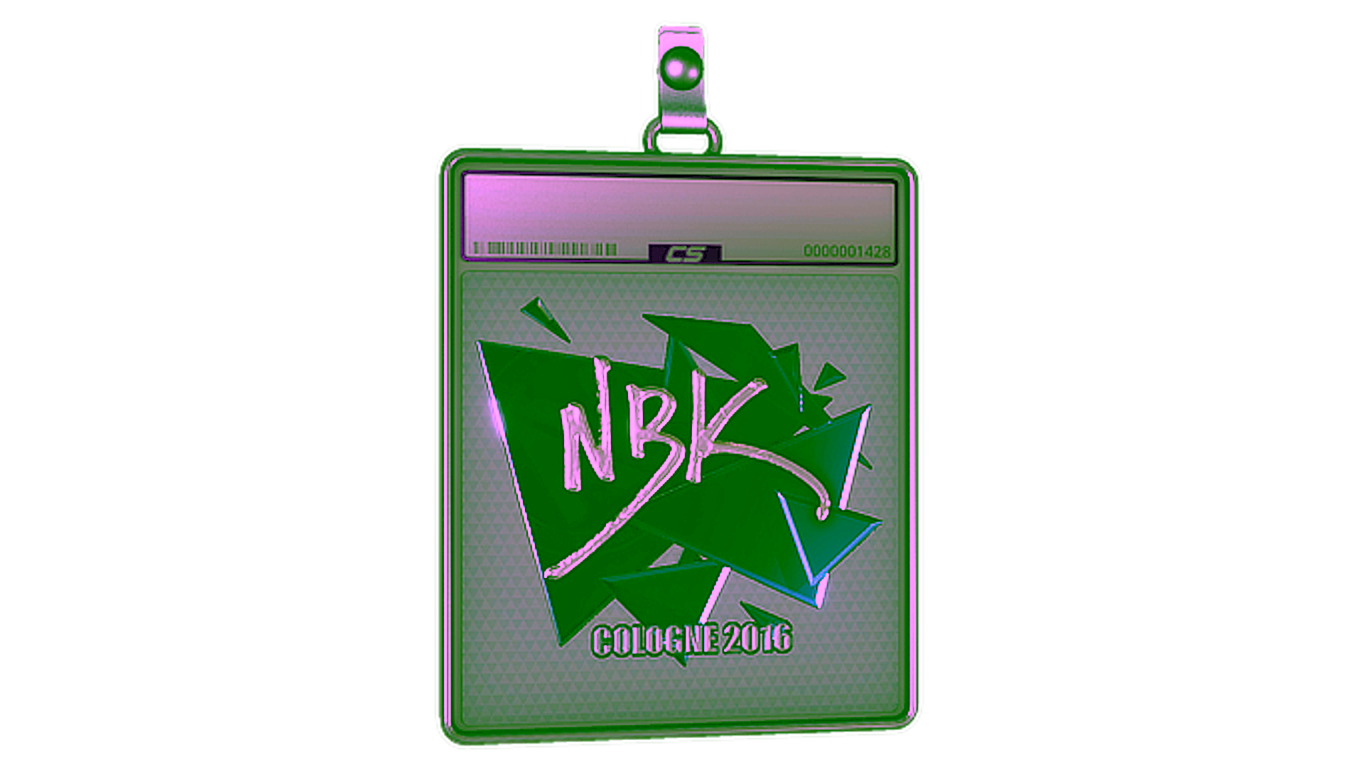 Exibição para Sticker Slab | NBK- (Foil) | Cologne 2016