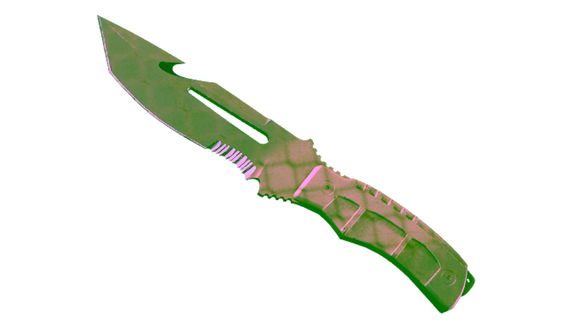 Display for ★ StatTrak™ Survival Knife | Safari Mesh (Well-Worn)