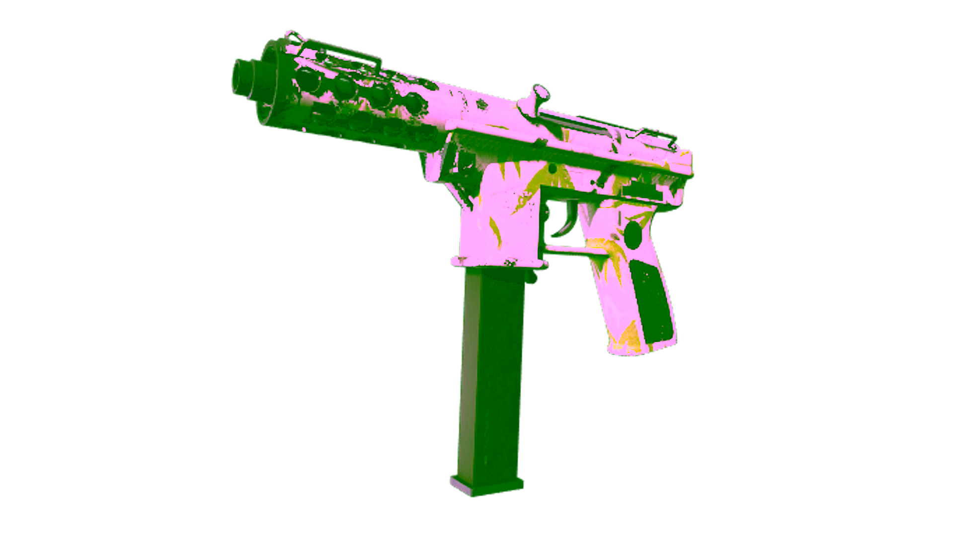 Affichage pour Tec-9 | Bamboo Forest (Well-Worn)