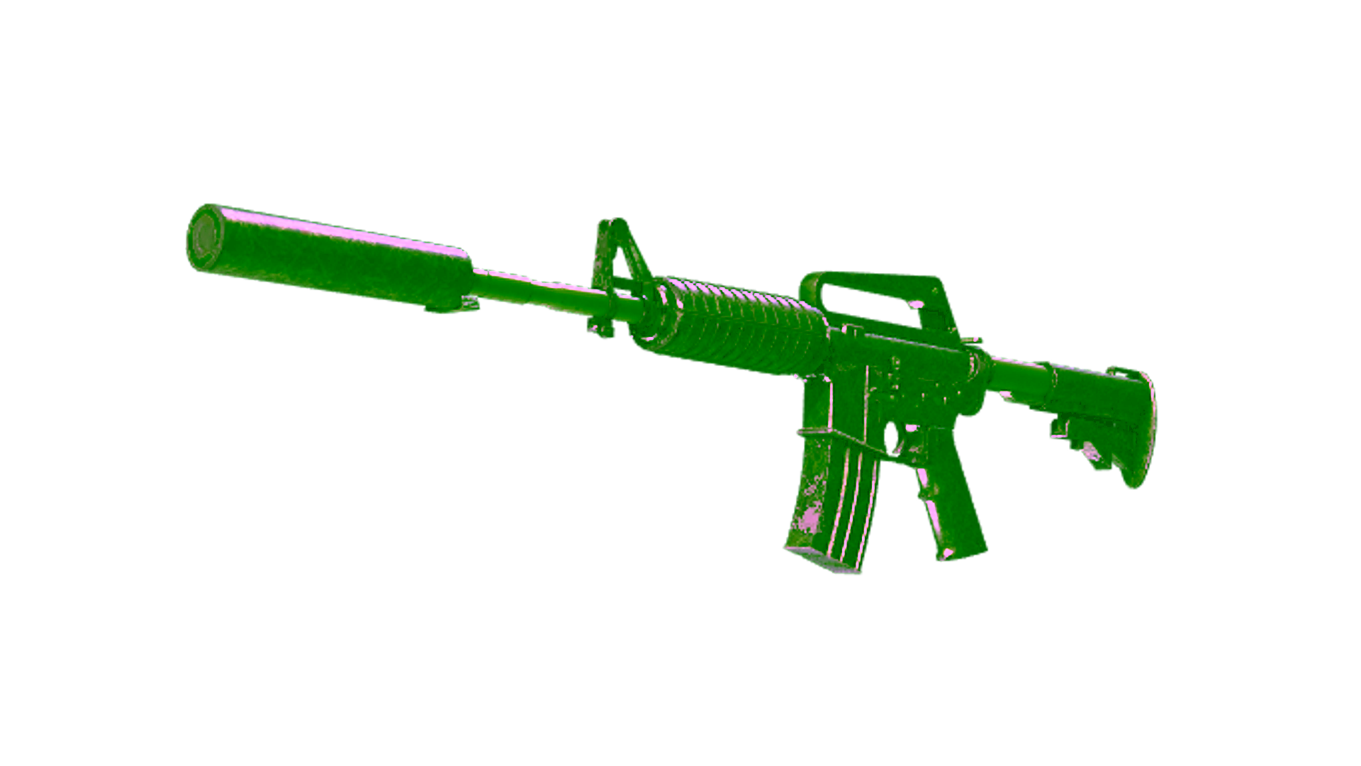 Display for Souvenir M4A1-S | Moss Quartz (Well-Worn)