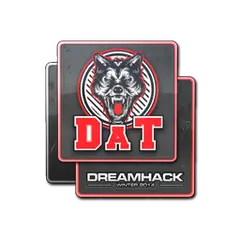Sticker dAT team DreamHack 2014