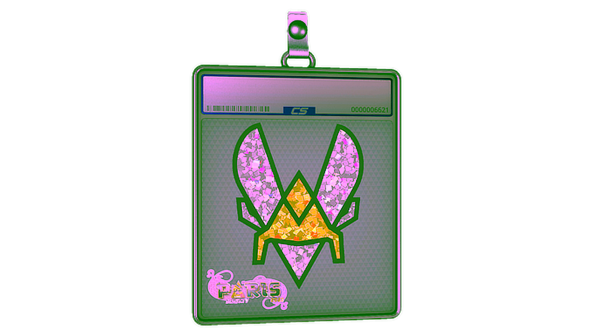 Display for Sticker Slab | Vitality (Glitter) | Paris 2023