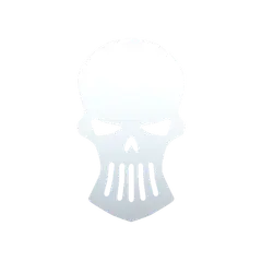 Sticker Silver Skulls