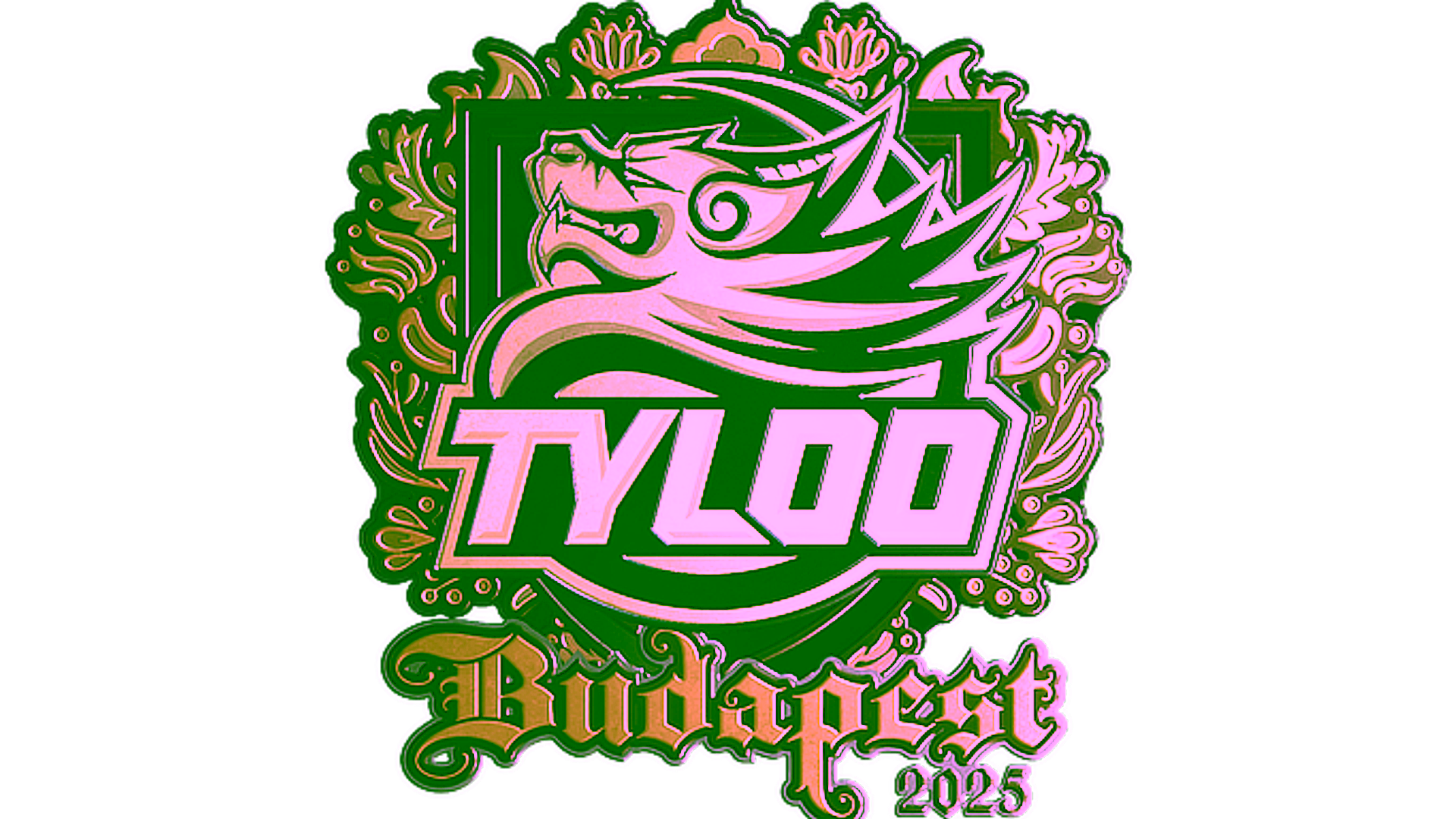 Visar för Sticker | TYLOO (Gold) | Budapest 2025