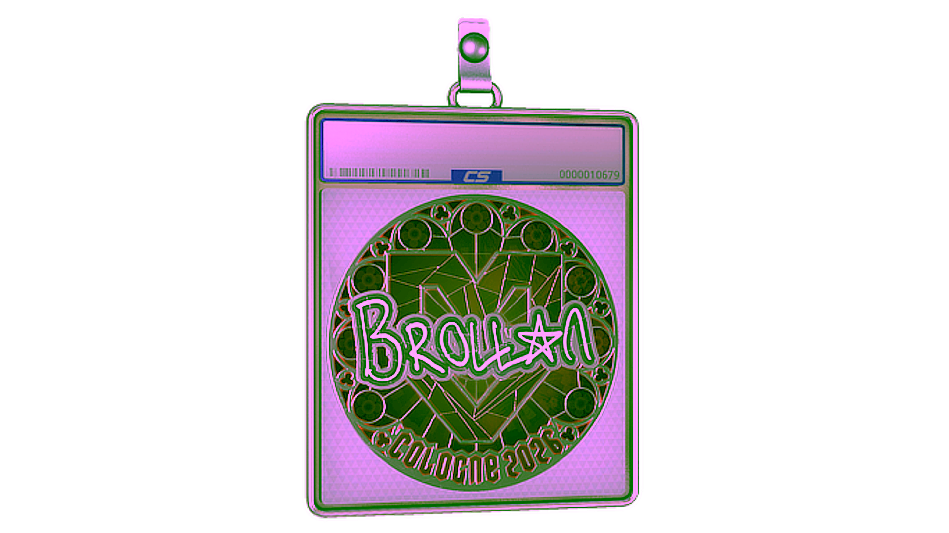 Display for Sticker Slab | Brollan (Foil) | Cologne 2026