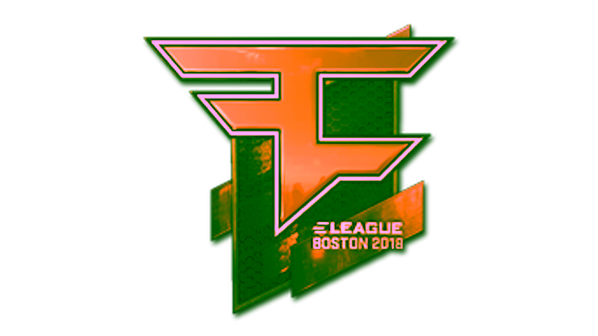 Display for Sticker | FaZe Clan (Gold) | Boston 2018