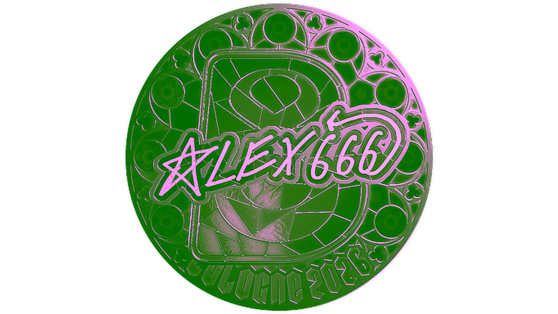 Exibição para Sticker | alex666 (Foil) | Cologne 2026