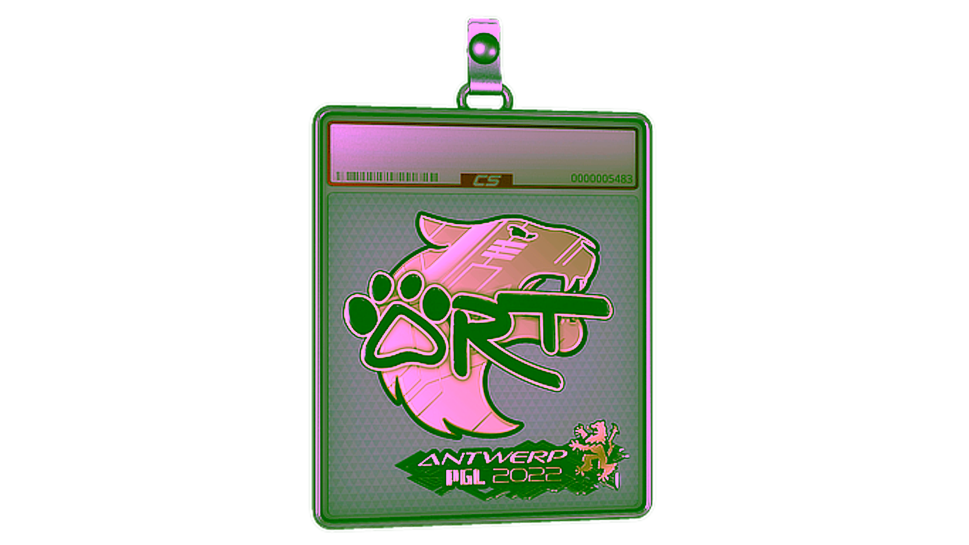 عرض لـ Sticker Slab | arT (Gold) | Antwerp 2022